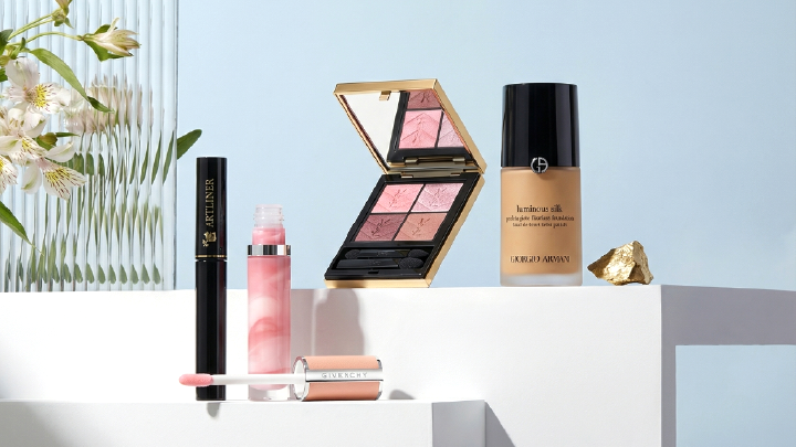 Image of beauty products